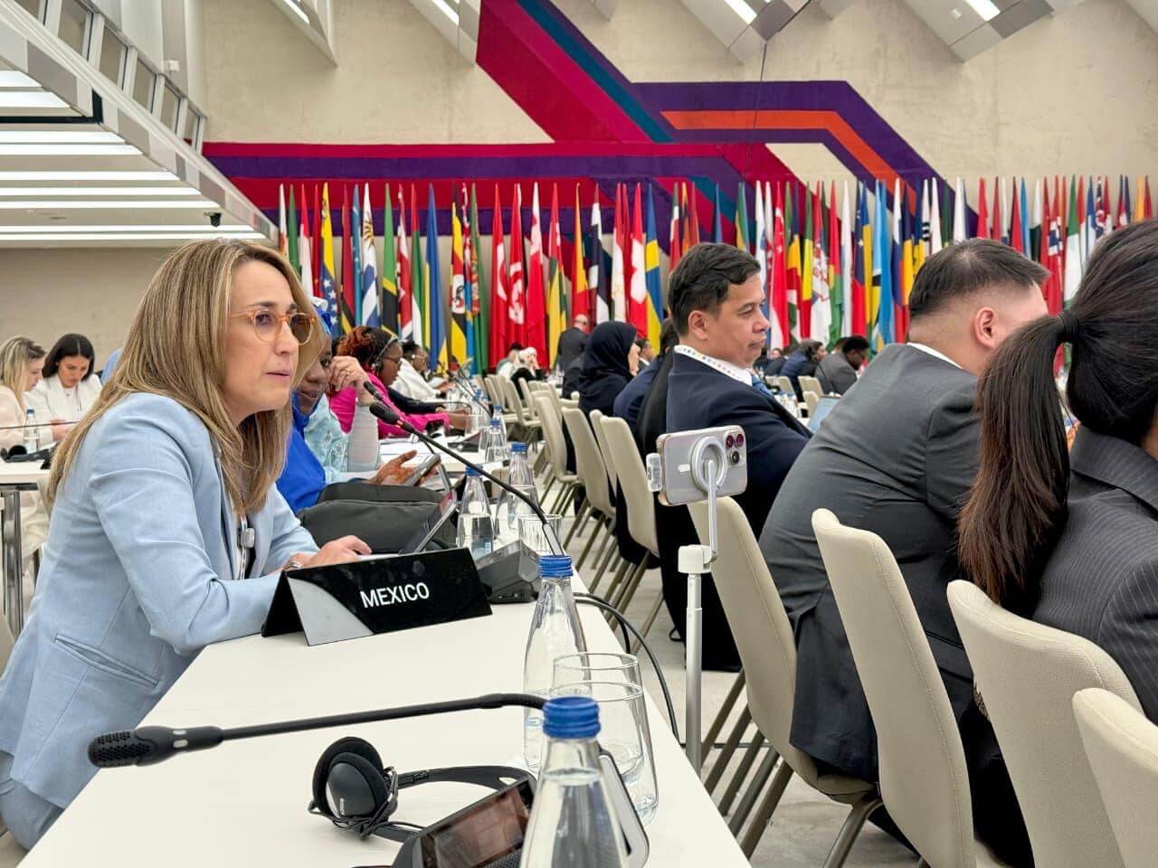Participa senadora Virginia Magaña en Conferencia Mundial de Mujeres Parlamentarias de la Unión Interparlamentaria