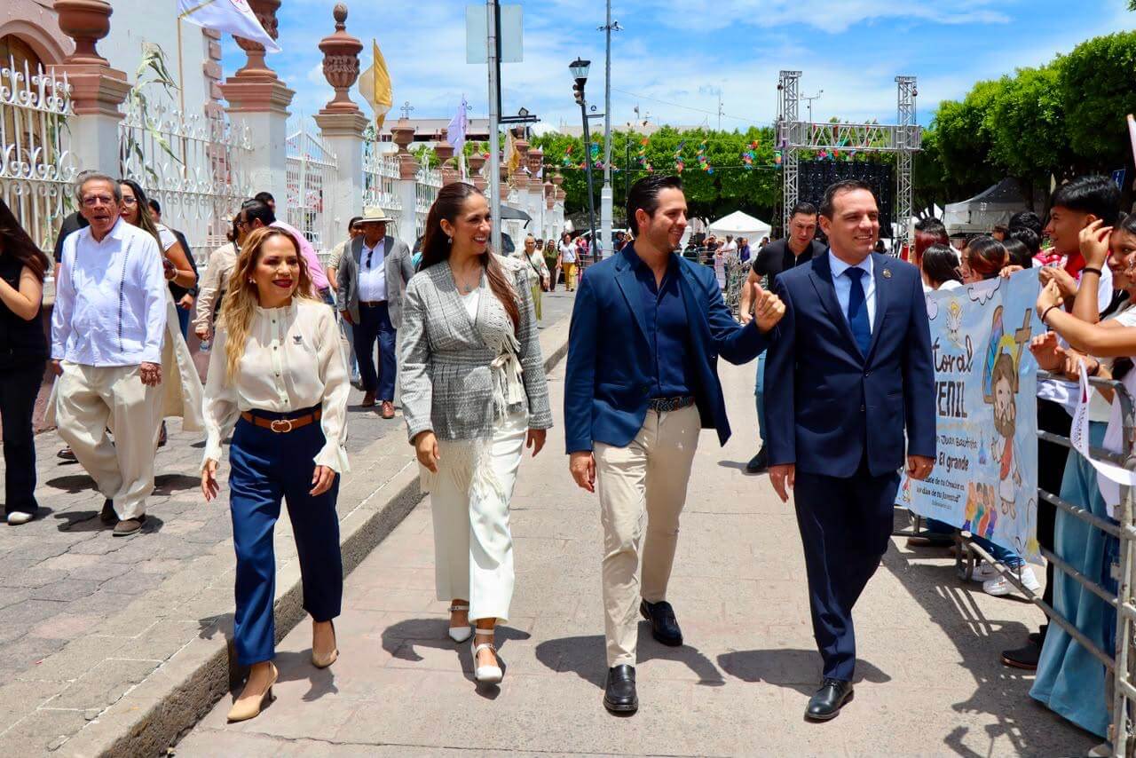 Apaseo el Grande conmemora 500 años de fundación y evangelización con celebración eucarística y desfile del Apero