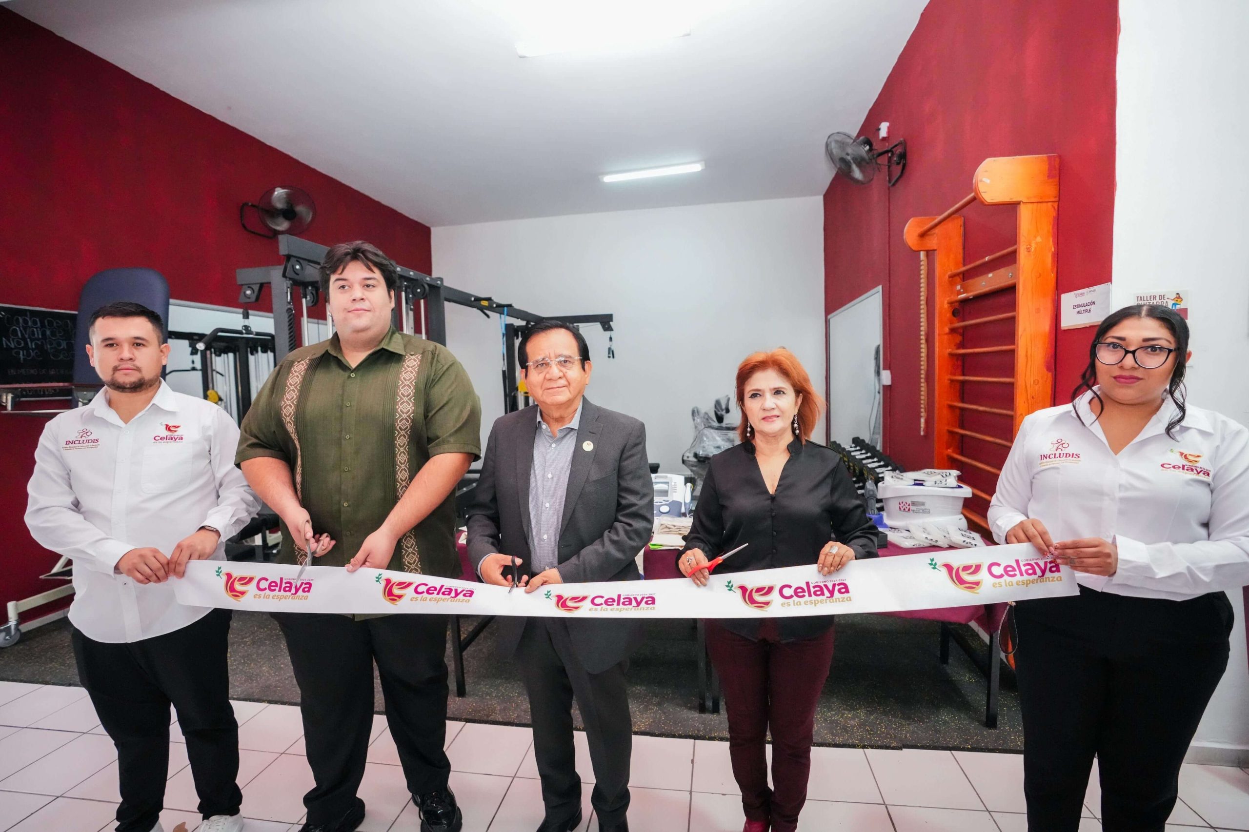 Abren nueva área de terapia física en el Instituto de Inclusión y Atención a Personas con Discapacidad de Celaya