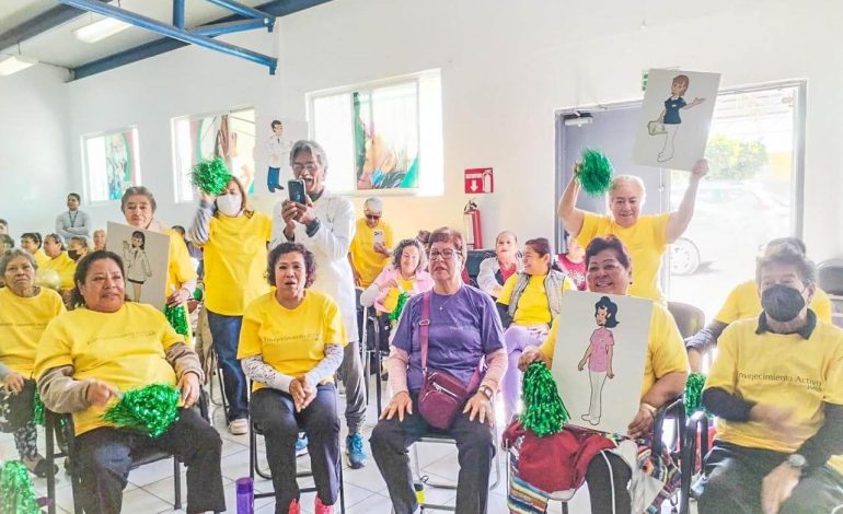 Adultos mayores celebran encuentro ‘Envejecimiento Activo’ del IMSS Guanajuato