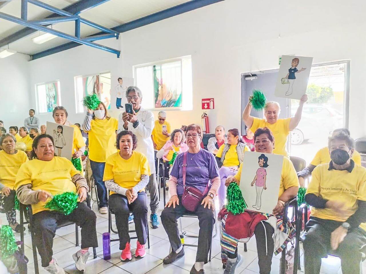 Adultos mayores celebran encuentro ‘Envejecimiento Activo’ del IMSS Guanajuato