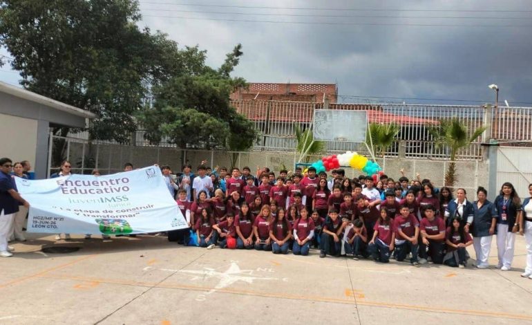 Lleva a cabo IMSS Guanajuato Encuentro Educativo JuvenIMSS Junior en León
