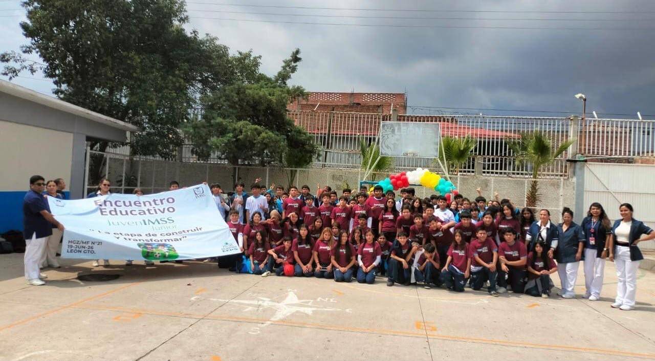 Lleva a cabo IMSS Guanajuato Encuentro Educativo JuvenIMSS Junior en León