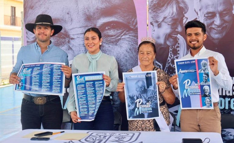 DIF Apaseo el Grande presenta el programa del Mes de las Personas Mayores 