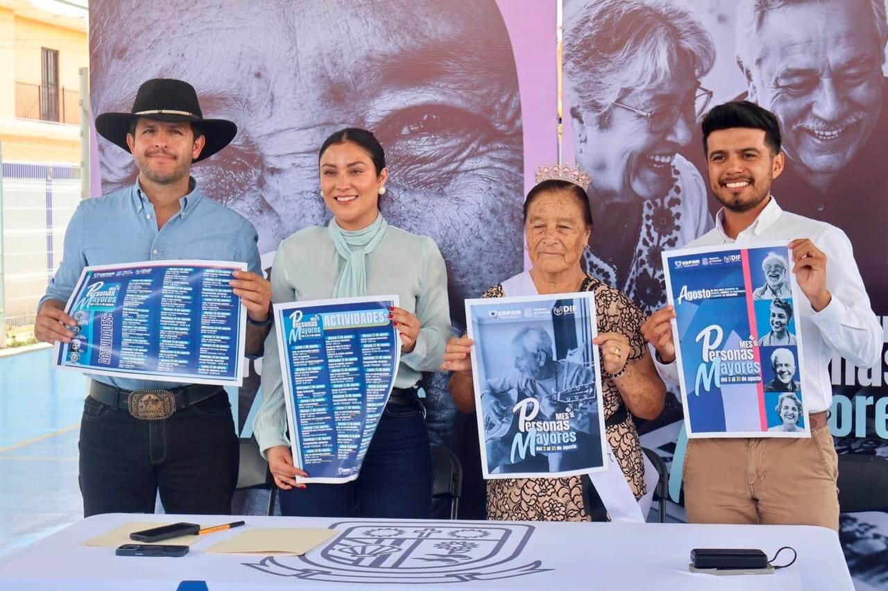 DIF Apaseo el Grande presenta el programa del Mes de las Personas Mayores 