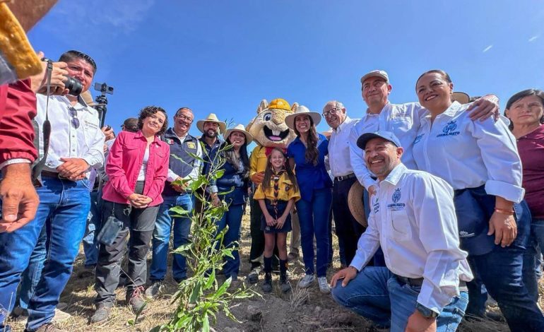 Guanajuato se suma a la Jornada Nacional de Reforestación
