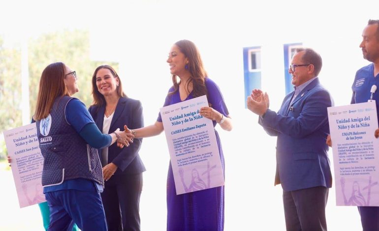 Impulsa Gobernadora espacios dignos para proteger la lactancia materna