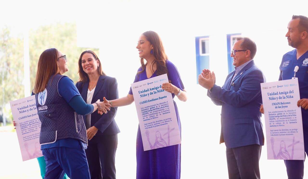 Impulsa Gobernadora espacios dignos para proteger la lactancia materna