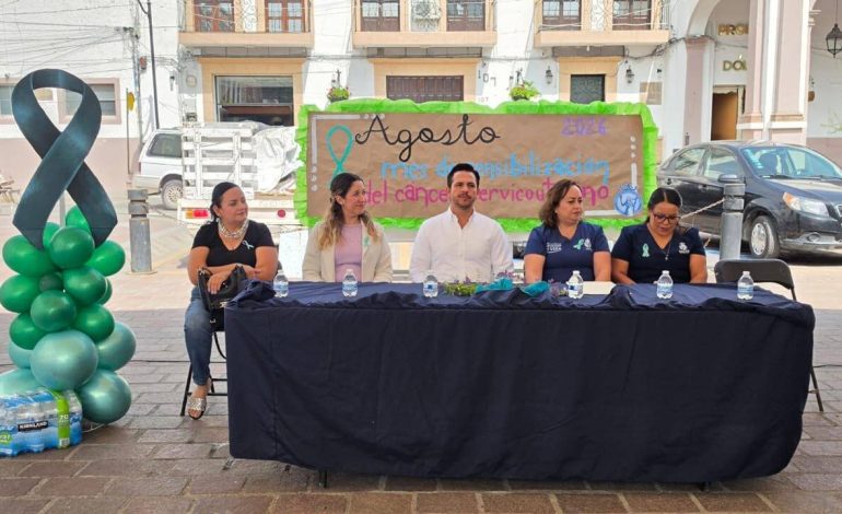 Apaseo el Grande fortalece acciones para prevenir y detectar oportunamente el cáncer cervicouterino