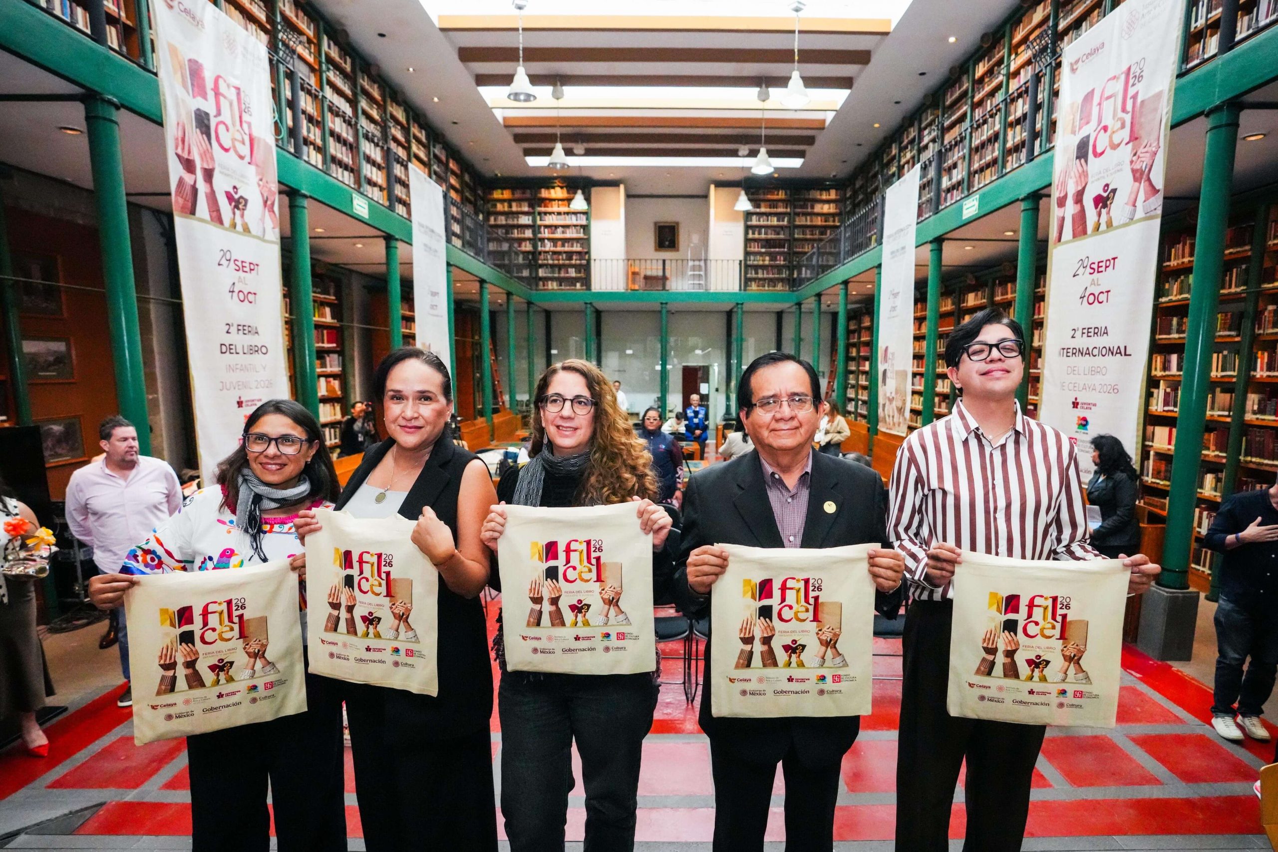 Presentan la Segunda Feria Internacional del Libro de Celaya y Segunda Feria del Libro Infantil y Juvenil