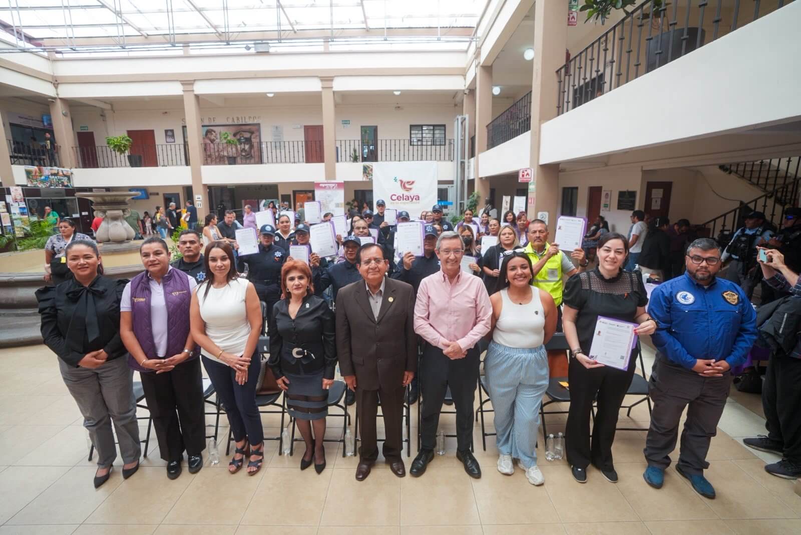Servidores Públicos reciben certificaciones en estándares de competencias con perspectiva de género y derechos humanos