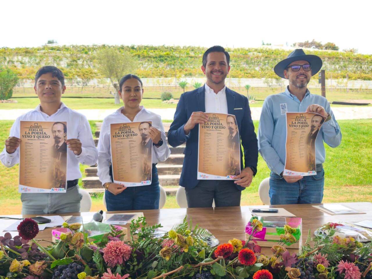 Apaseo el Grande presenta la segunda Feria de la Poesía, Vino y Queso