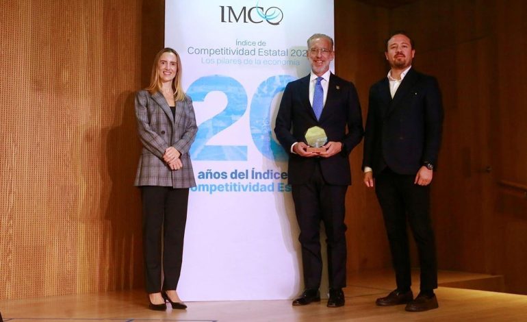 Querétaro es la segunda entidad más competitiva en el país: IMCO