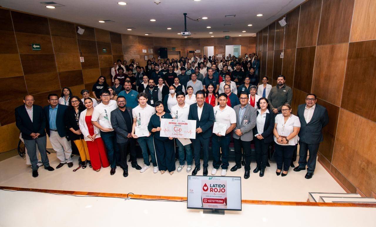 Estudiantes de la UT San Juan desarrollan plataforma para agilizar donación de sangre