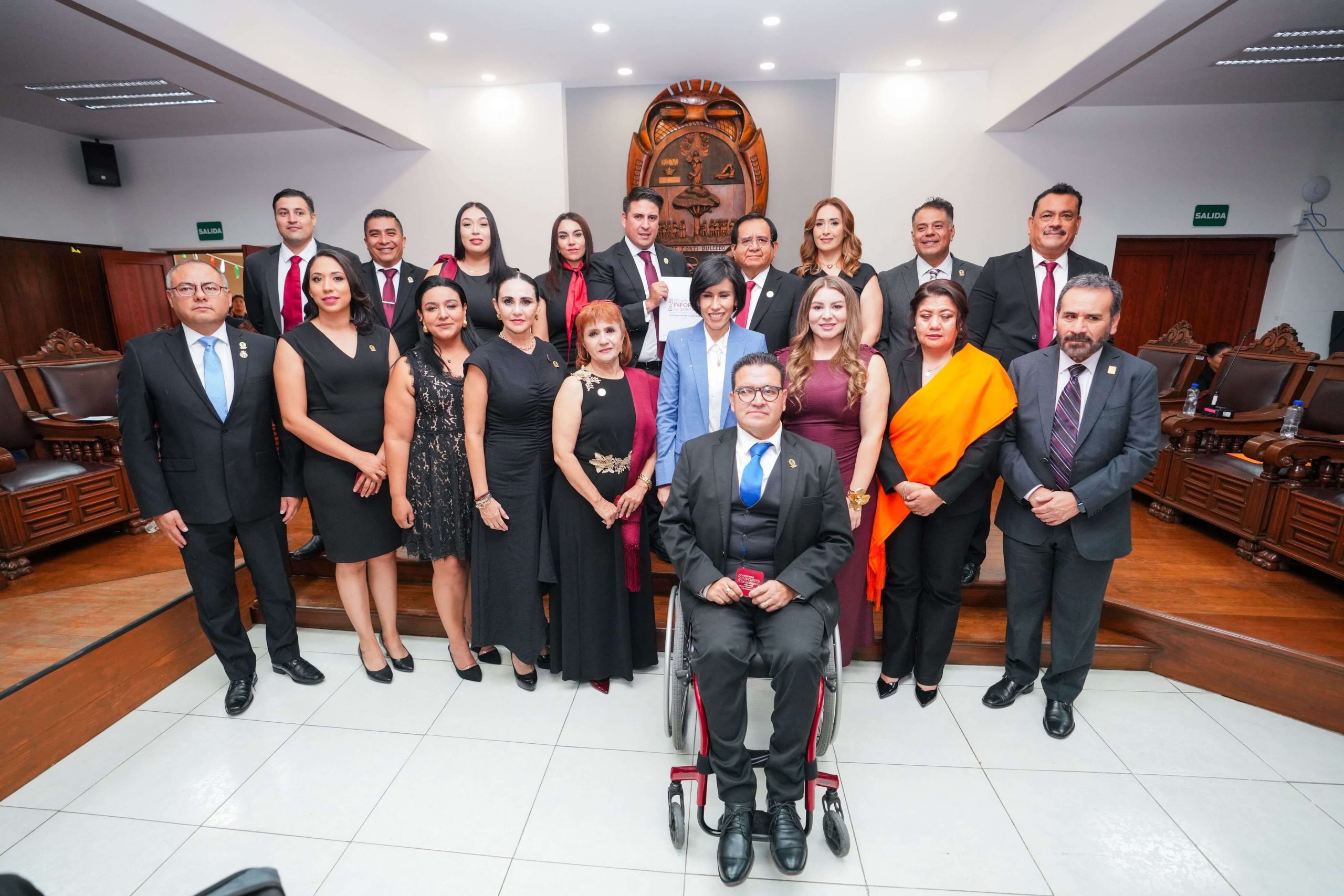 Juan Miguel Ramírez rindió su Segundo Informe de Gobierno ante el pueblo de Celaya