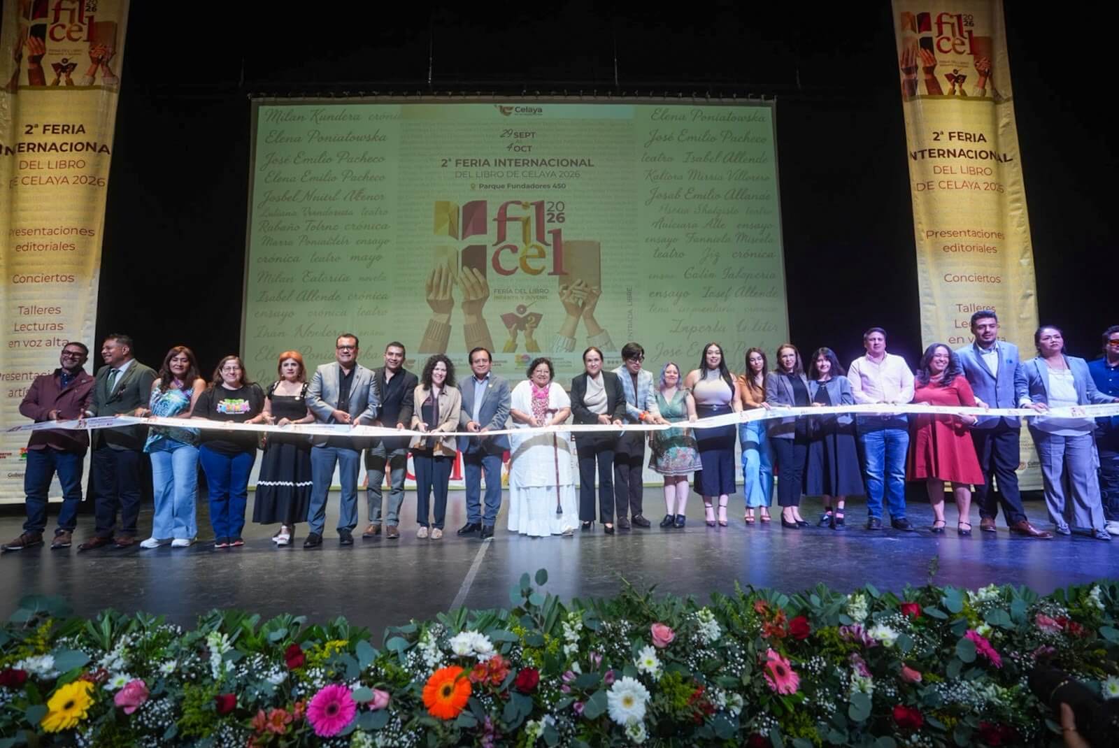 Inicia la segunda Feria Internacional del Libro de Celaya