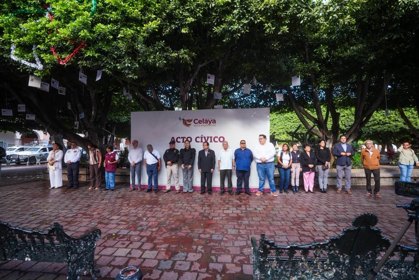 Conmemoran 216 años de la toma de Alhóndiga de Granaditas con acto cívico, en Celaya
