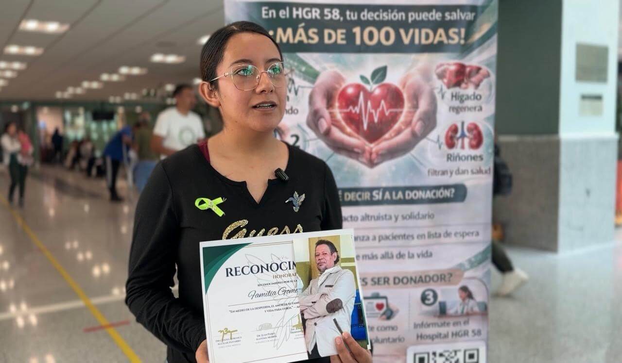 Transforma IMSS León vidas gracias a la donación de órganos y tejidos