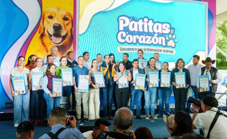 Firman Pacto para la Protección y Bienestar Animal en Encuentro Patitas y Corazón