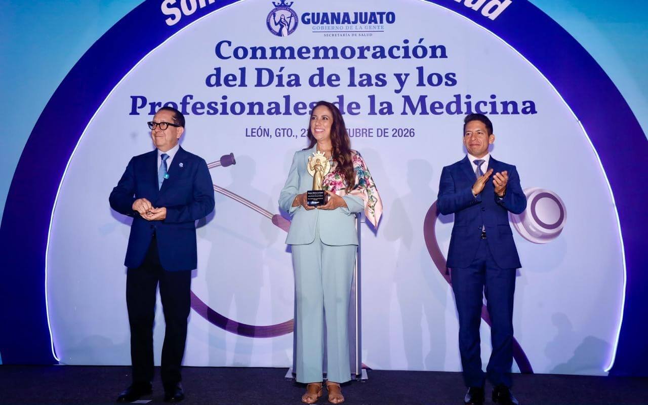 Reconoce Gobernadora a quienes hacen de Guanajuato un referente nacional en salud