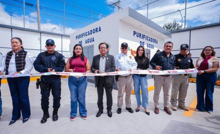 Inauguran purificadora de agua
