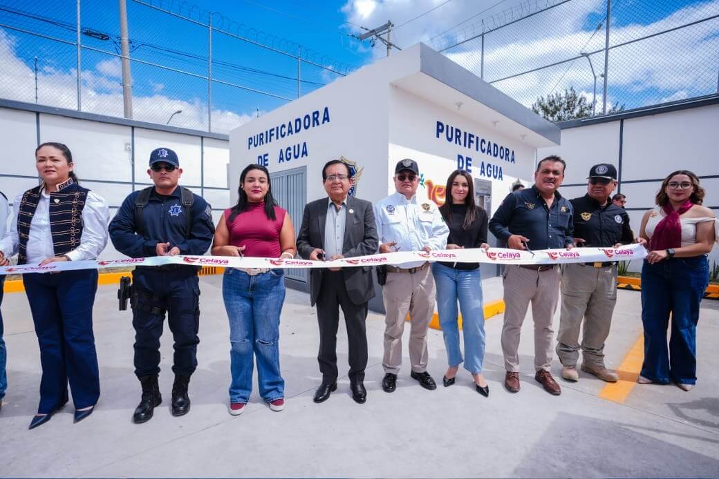 Inauguran purificadora de agua