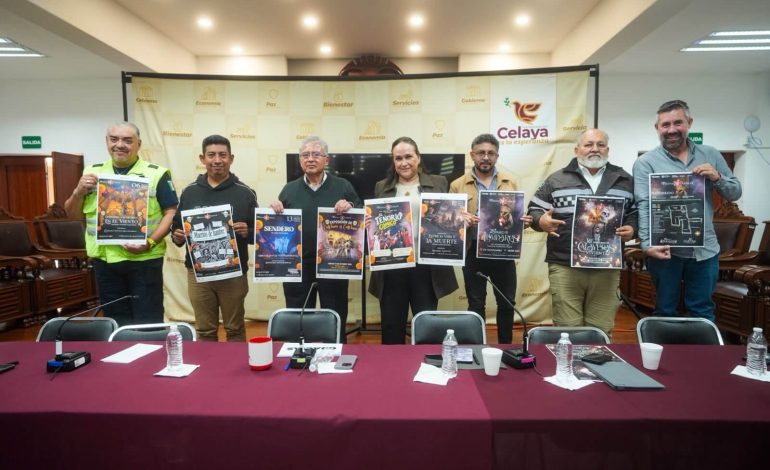 Presentan actividades del Festival de las Ánimas 2026, en Celaya