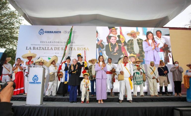 La Batalla de Santa Rosa ya es Patrimonio Cultural Intangible del Estado de Guanajuato