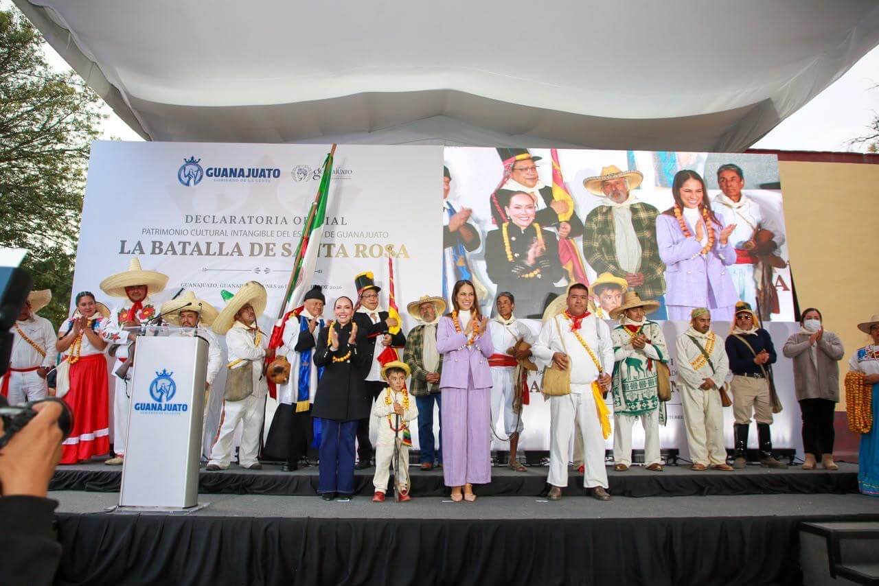 La Batalla de Santa Rosa ya es Patrimonio Cultural Intangible del Estado de Guanajuato
