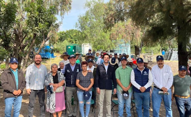 Apaseo el Grande fortalece al sector ganadero con entrega de equipo productivo
